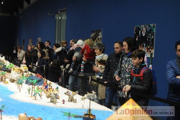 Las Claras de Murcia acoge el Belén de Playmobil