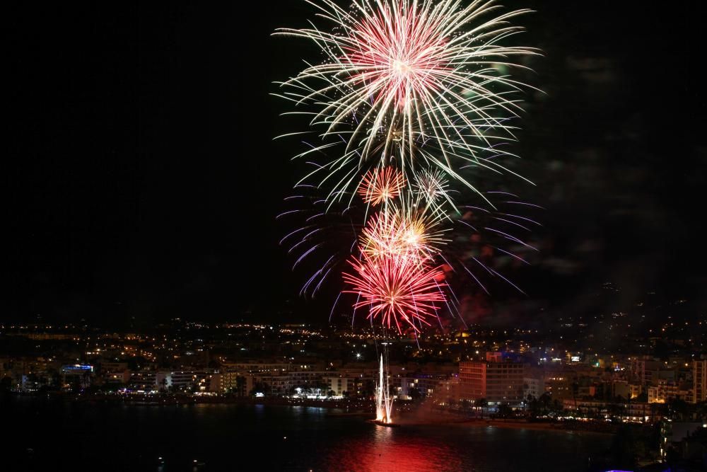 Un arcoíris para cerrar las fiestas