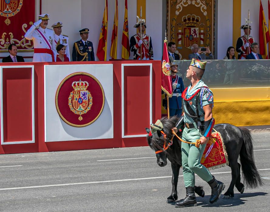 Las fotos del desfile de las Fuerzas Armadas