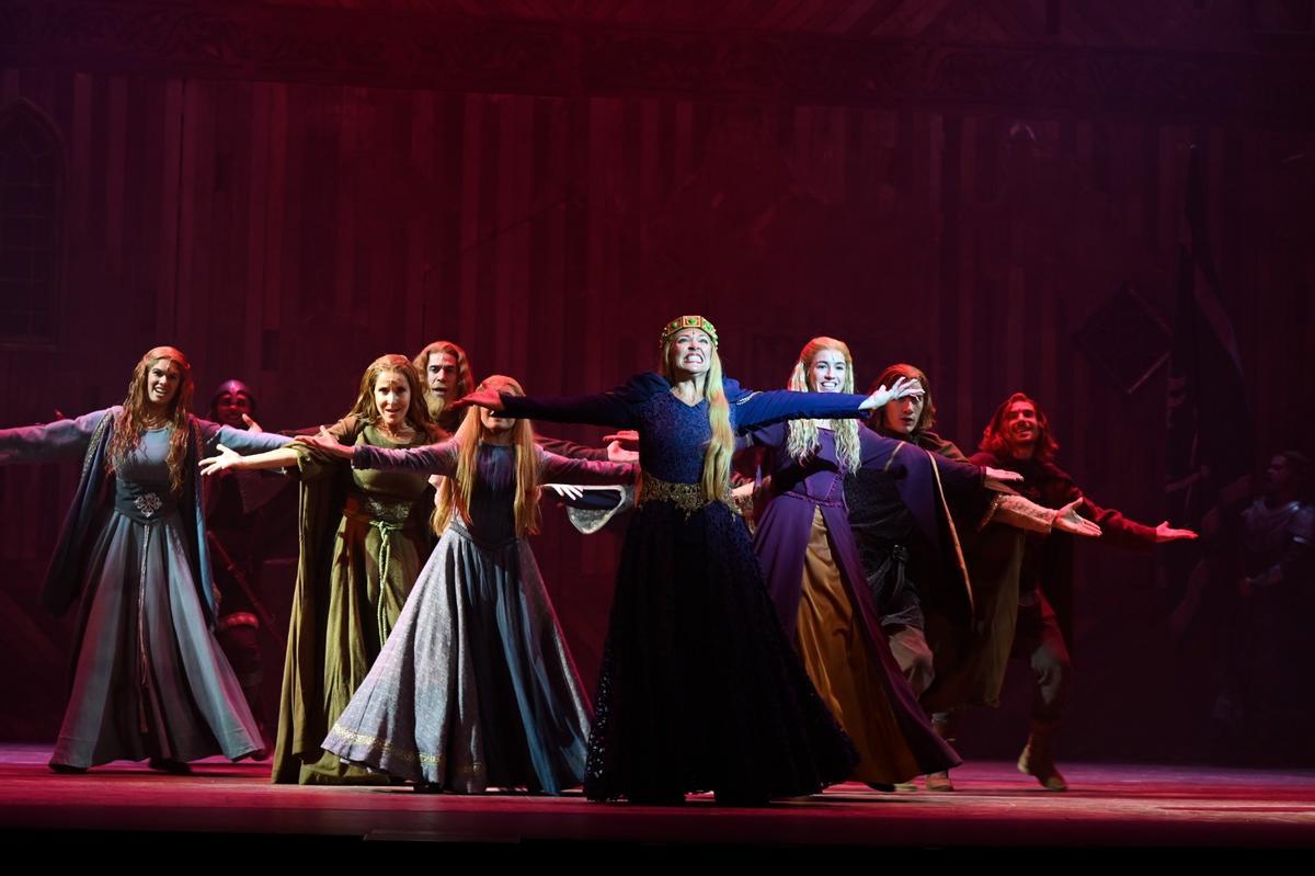 El musical de 'Los pilares de la tierra' pasó por el Teatro Principal de Zaragoza en 2025.