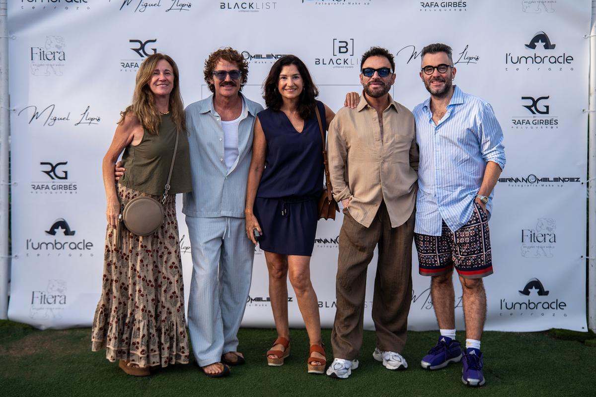 Pilar Cañiz, Goyo Bonillo, Angela Valero de Palma, Quique Camps y Javier Valiente.