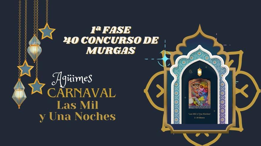 Directo: Primera fase del Concurso de Murgas del Carnaval de Agüimes 2024