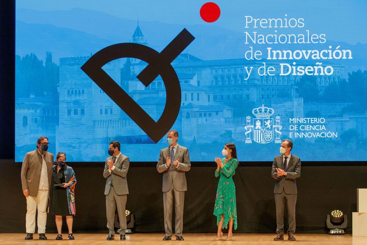 Reyes España entregan en Granada Premios Nacionales de Innovación y Diseño