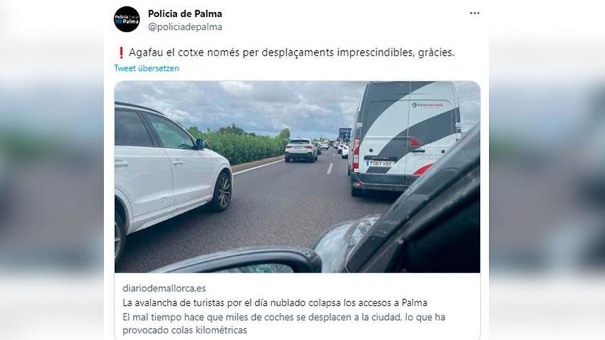 Wie ein Tweet über Mietwagen in Palma einem Ortspolizisten auf Mallorca wohl den Job kostete