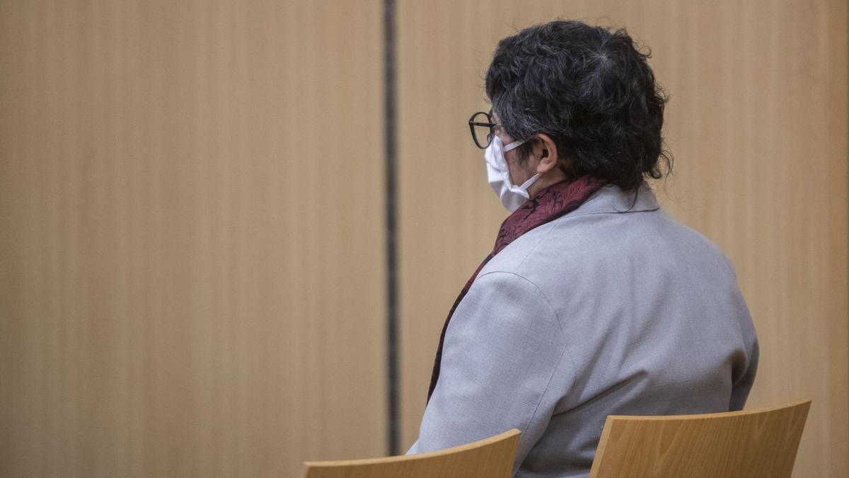 El educador Luis Eduardo Ramírez durante la repetición del segundo juicio ante la sección segunda de la Audiencia de València.