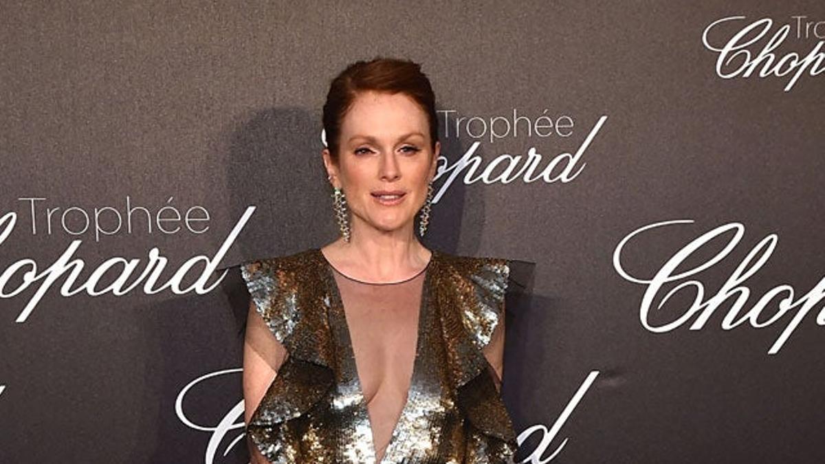 Julianne  Moore, en la fiesta de Chopard en el Festival de Cannes