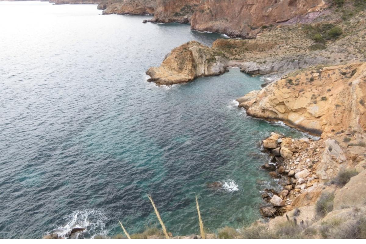 Vistas desde la parte de arriba de la zona de la cueva.
