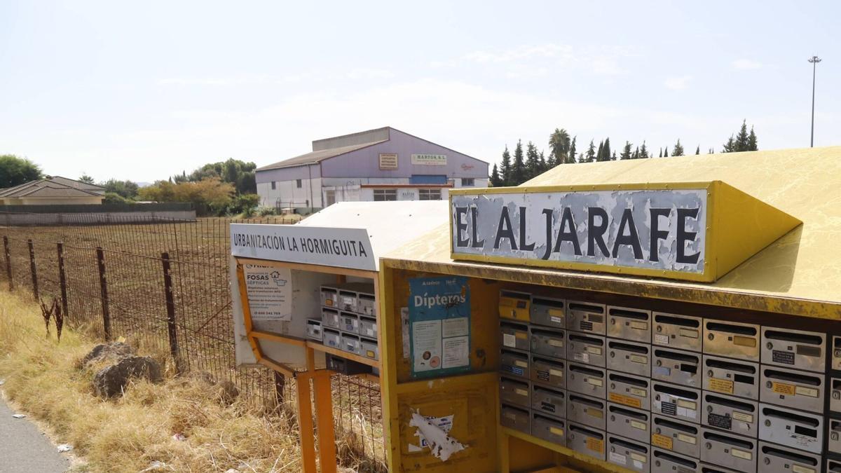Buzones de la parcelación de El Aljarafe, en una imagen de archivo.