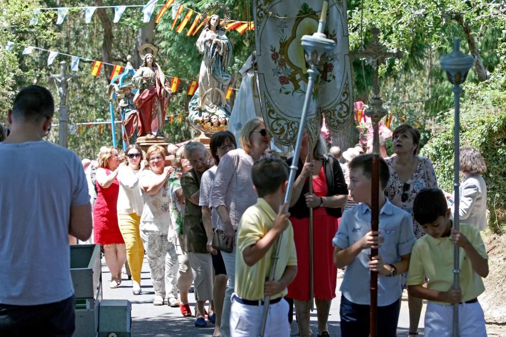 Pardesoa acoge una multitudinaria romería