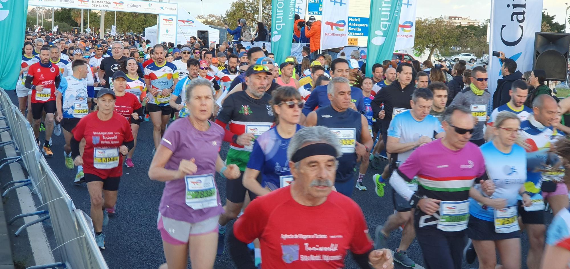 Búscate en la XXXIII Media Maratón que se ha celebrado en Málaga en la mañana de este domingo 10 de marzo de 2024 