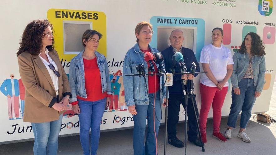 Una campaña de reciclaje en los centros de Jumilla