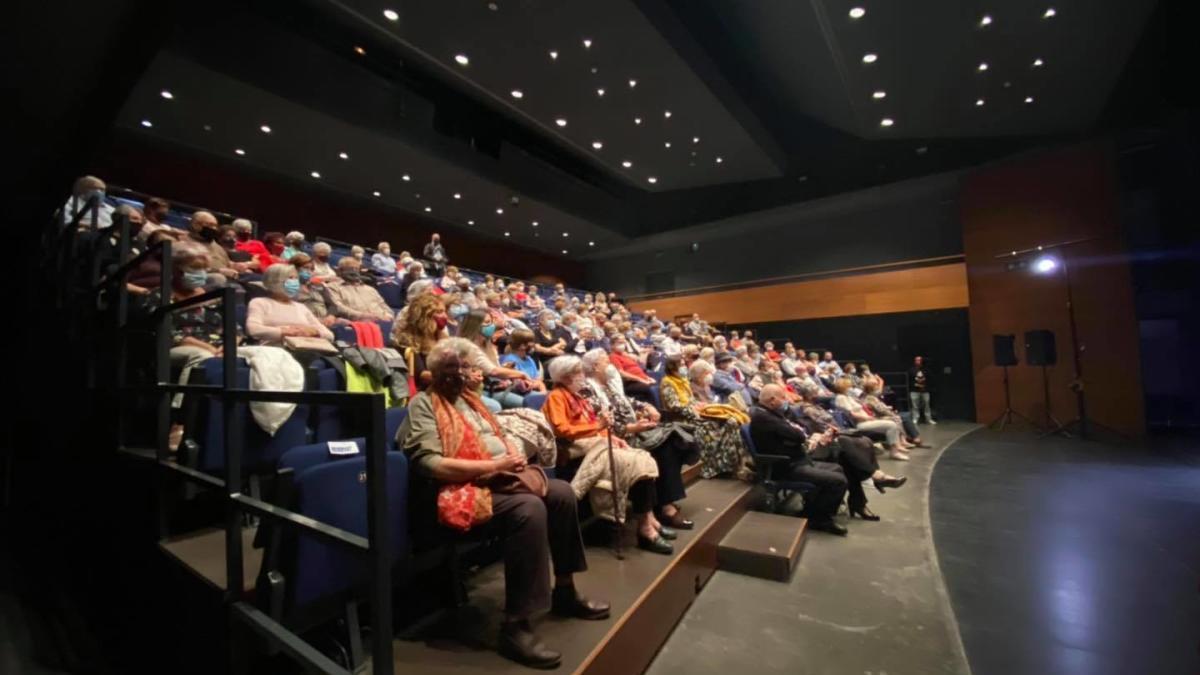 El mal temps va obligar a traslladar l&#039;acte al Teatre