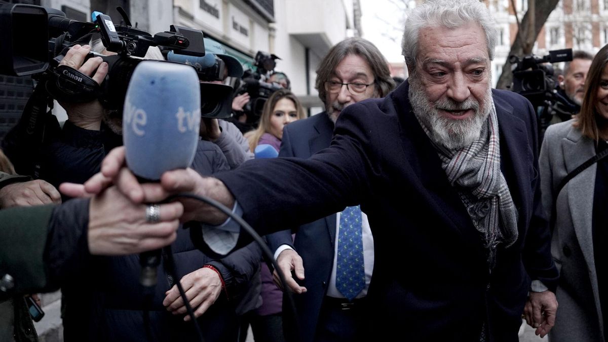 Miguel Ángel Rodríguez a la llegada al Tribunal Supremo.