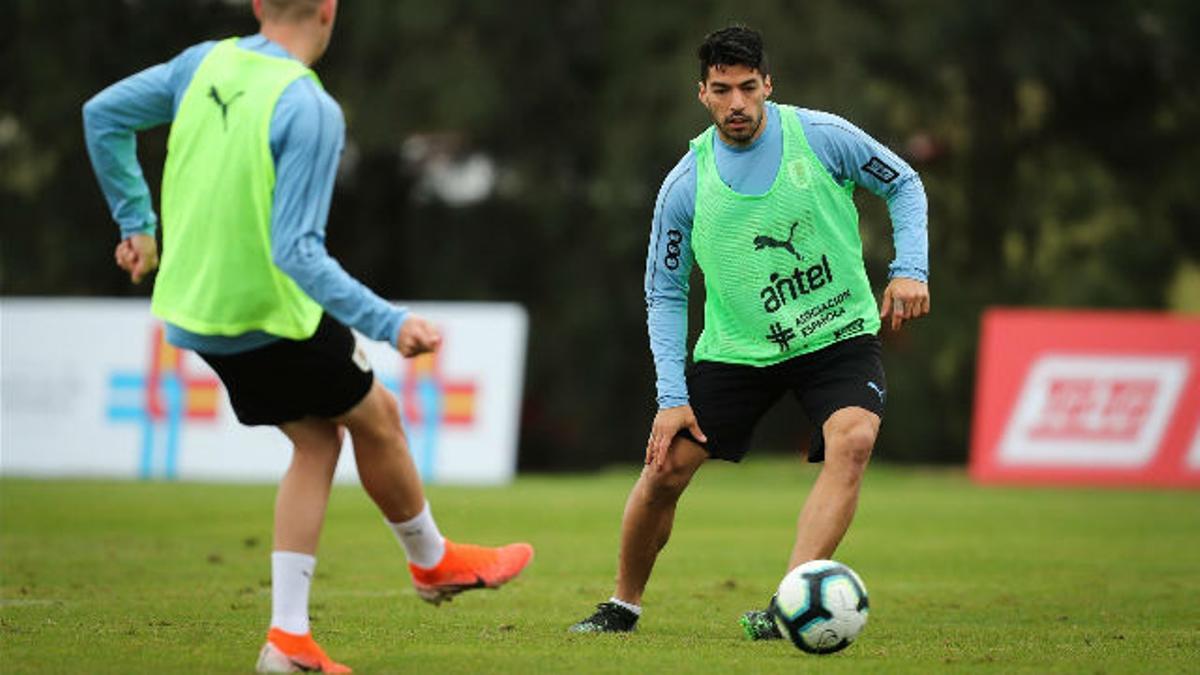 La Uruguay de Luis Suárez sigue con su puesta a punto para la Copa América