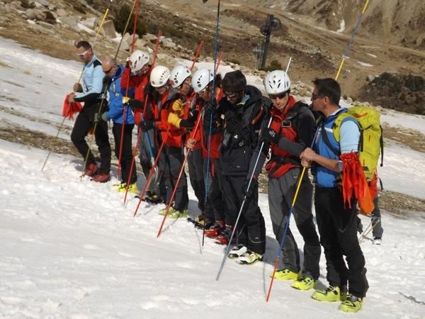 Simulacre de rescat a Vallter