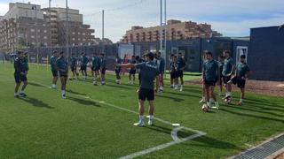 La gran novedad del entrenamiento del Castellón antes de medirse al Melilla