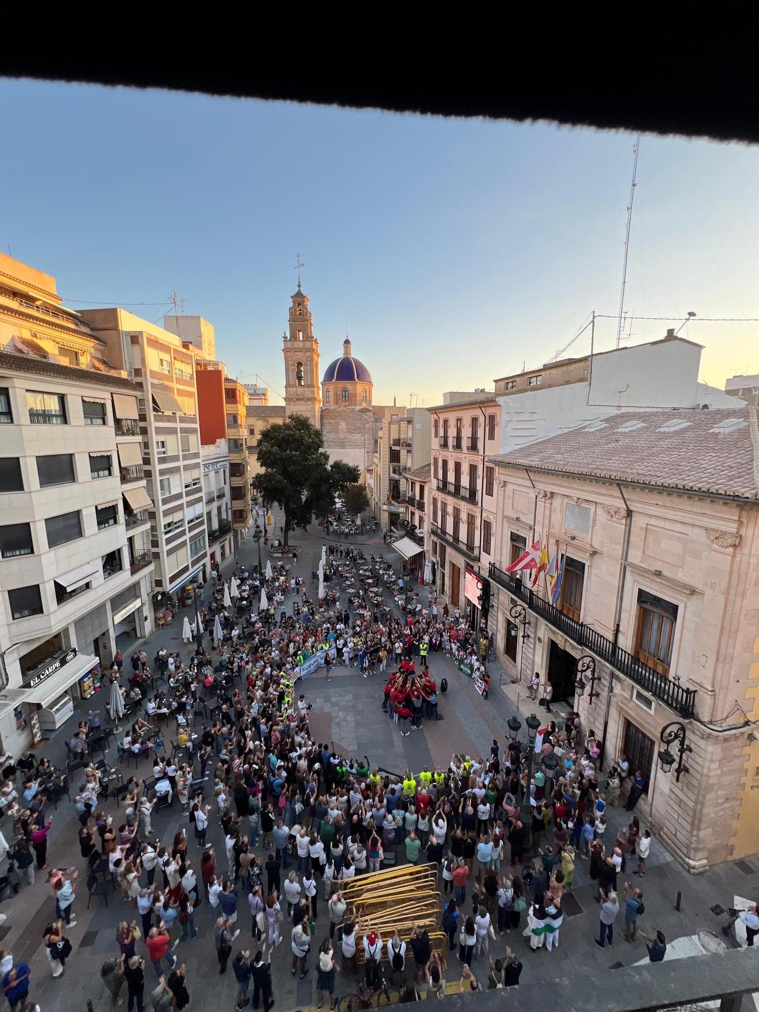 Éxito de la concentración celebrada en Sueca de apoyo al pueblo palestino