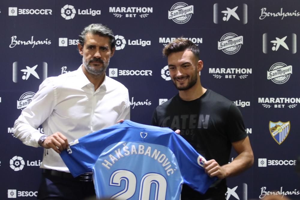 El montenegrino, procedente del West Ham, es el sexto fichaje del club blanquiazul para la temporada 2018/2019