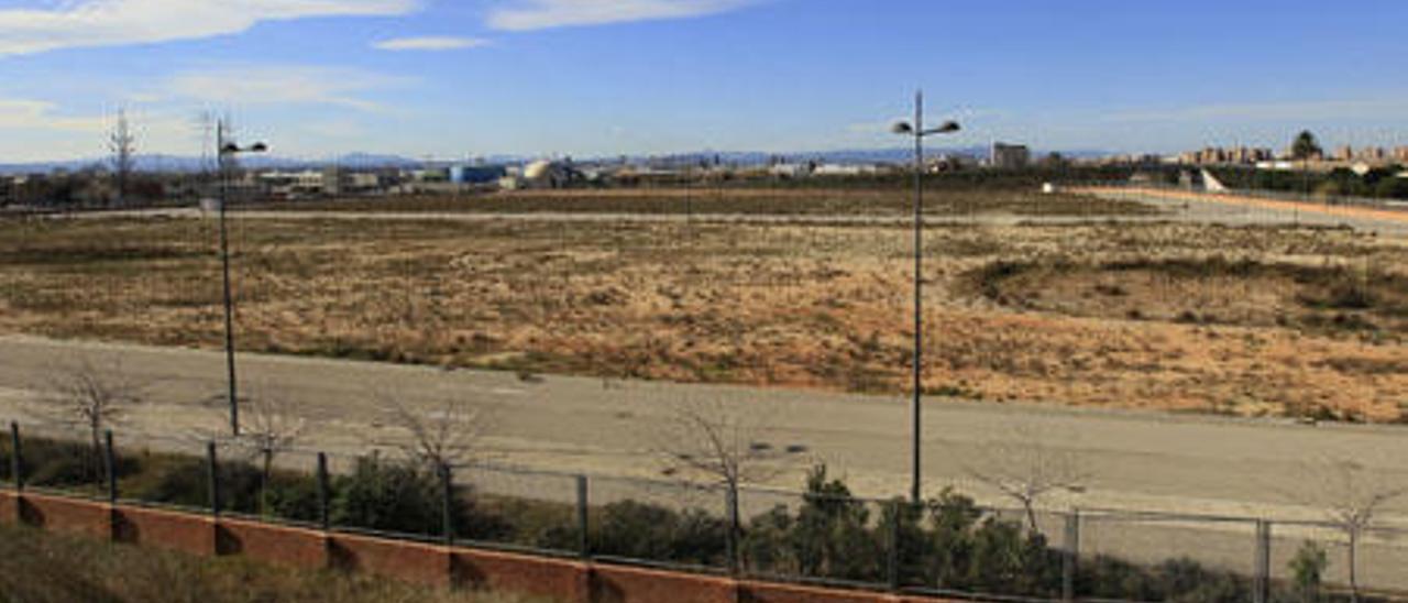 Terrenos de la Zona ZAL en La Punta que se encuentran en desuso.