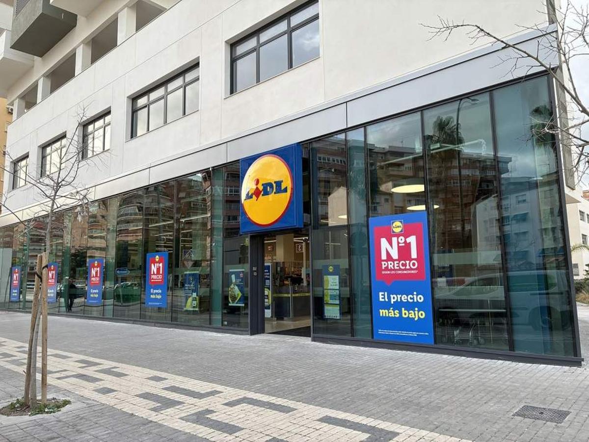 Un supermercado Lidl