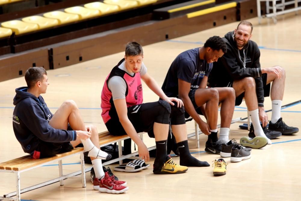 Entrenamiento Oviedo Baloncesto