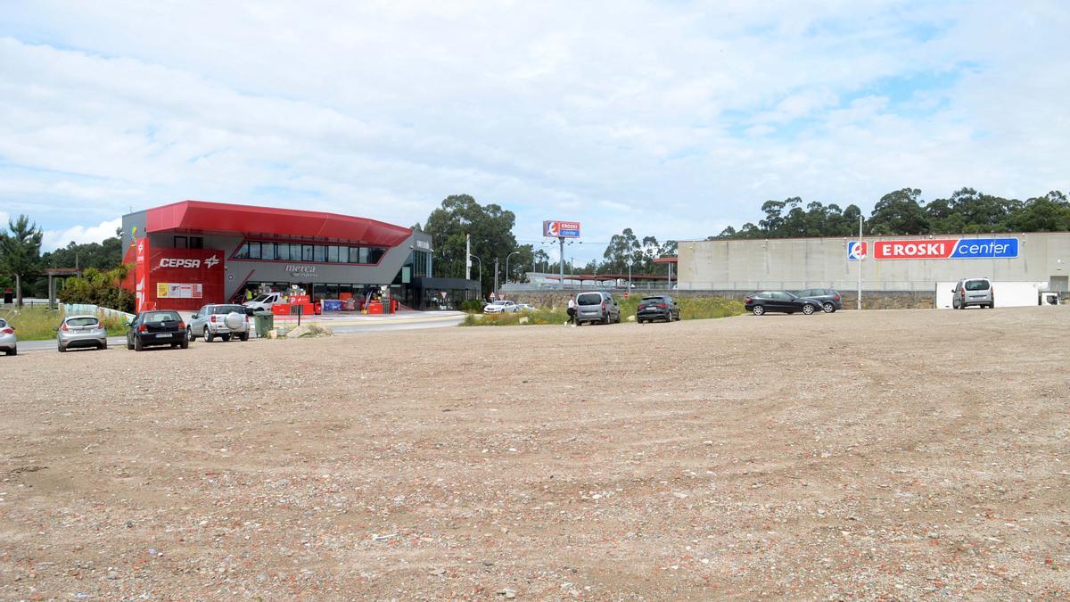 Terrenos donde se ubicará el futuro Burger King de Vilanova.