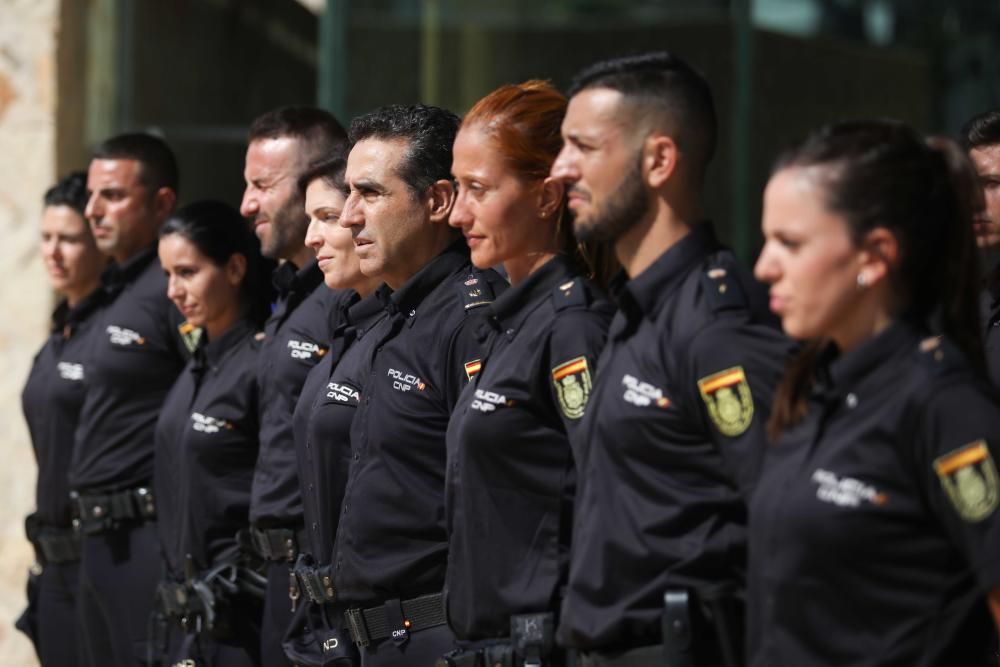 Los nuevos funcionarios de Policía en prácticas pertenecientes a la Escala Básica realizarán su periodo de formación en distintos puestos de trabajo reforzando la plantilla