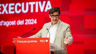 Salvador Illa se compromete a "cumplir íntegramente" los acuerdos con ERC y Comuns