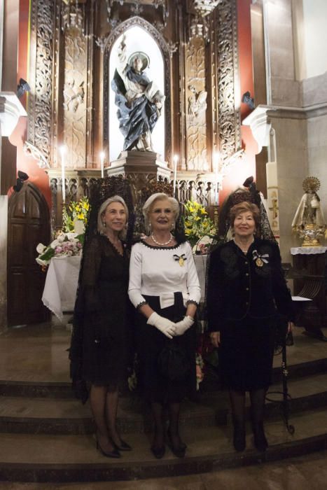 Celebración de la misa en San Vicent Ferrer.