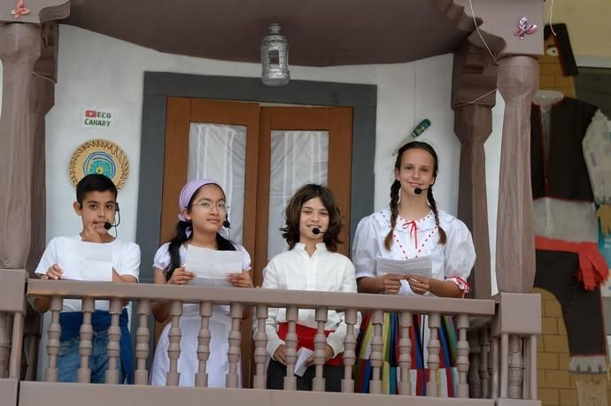 Las Palmas de Gran Canaria. Reportaje día de Canarias en colegio Aguadulce  | 29/05/2019 | Fotógrafo: José Carlos Guerra