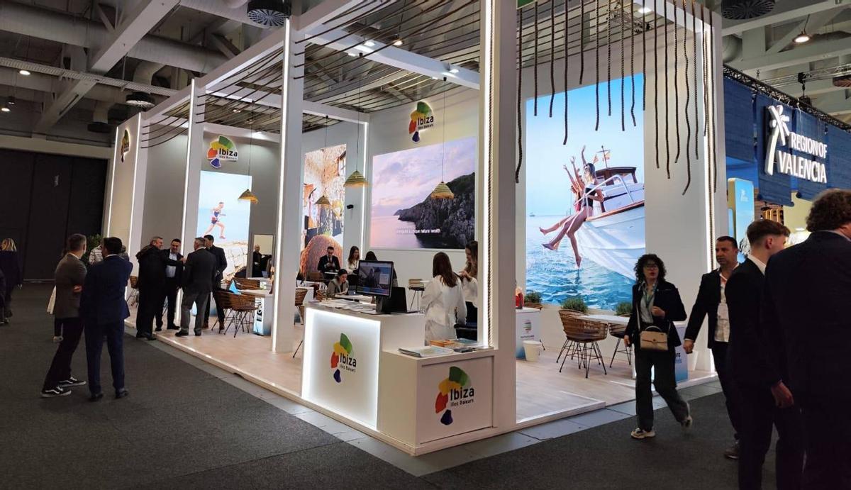 Estand de Ibiza en la feria de Berlín. | J.M.L.R.