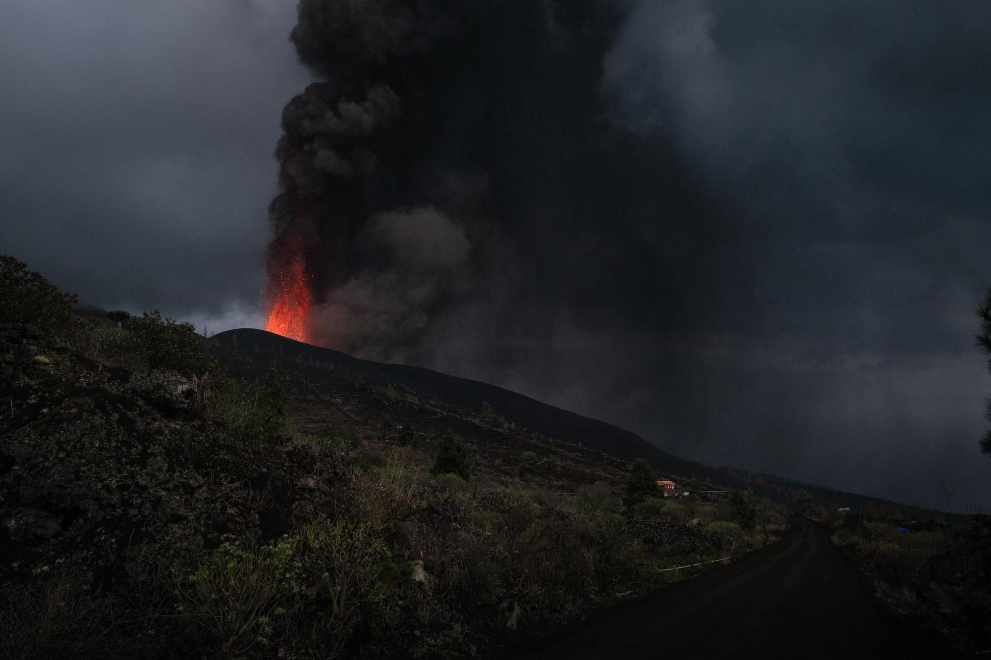 La erupción del volcán de La Palma, en imágenes