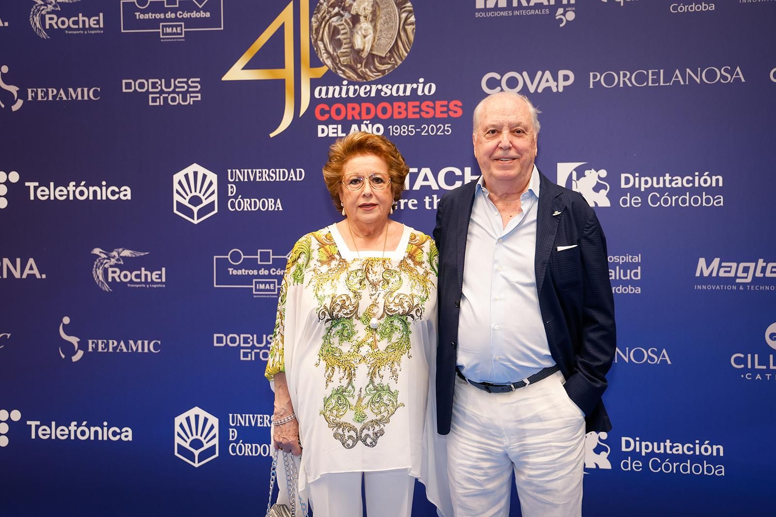 La gala del 40 aniversario de los Cordobeses del Año, en imágenes