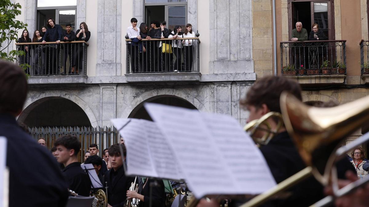 Alumnos del conservatorio en una imagen de archivo.