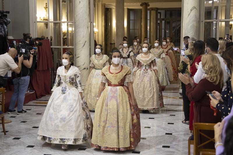 Proclamación de Carmen Martín y Nerea López, falleras mayores de València 2022