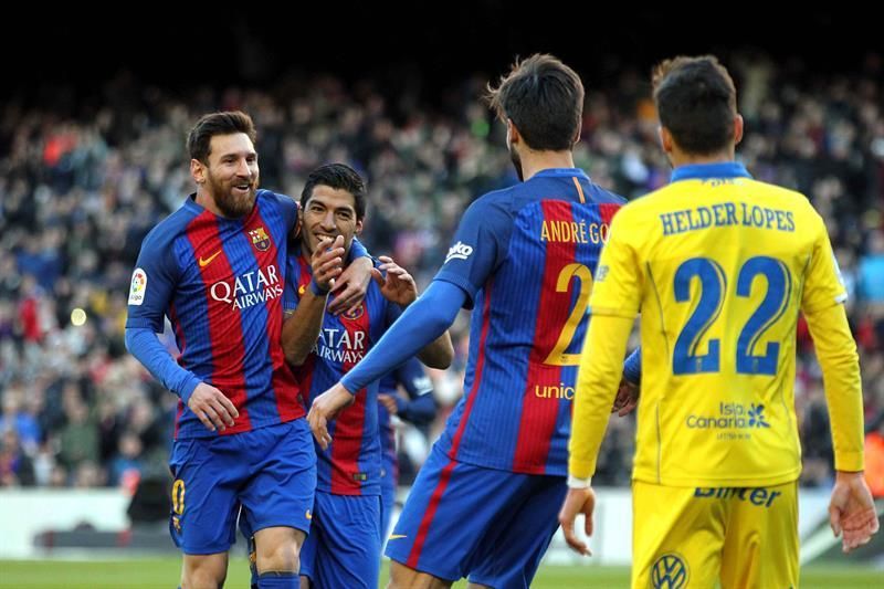 Liga Santander: FC Barcelona 5 - 0 UD Las Palmas