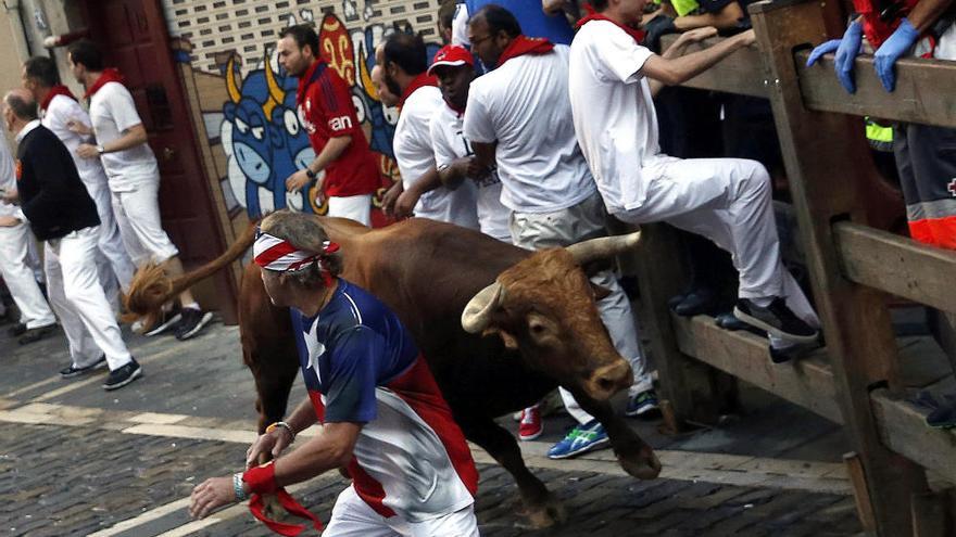 Segundo encierro de los Sanfermines 2016