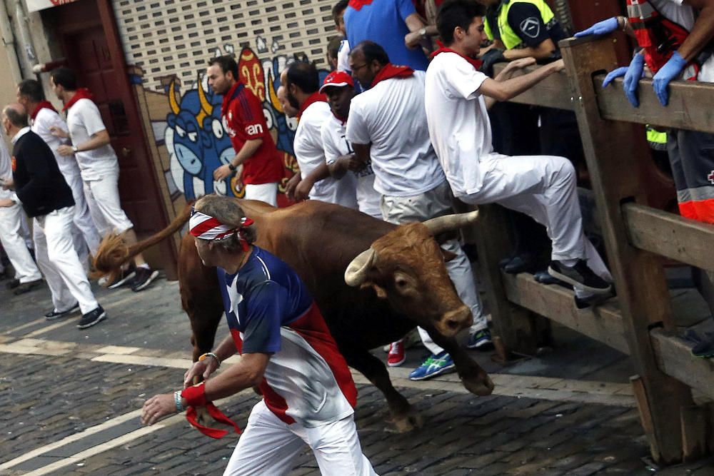 Segundo encierro de los Sanfermines 2016