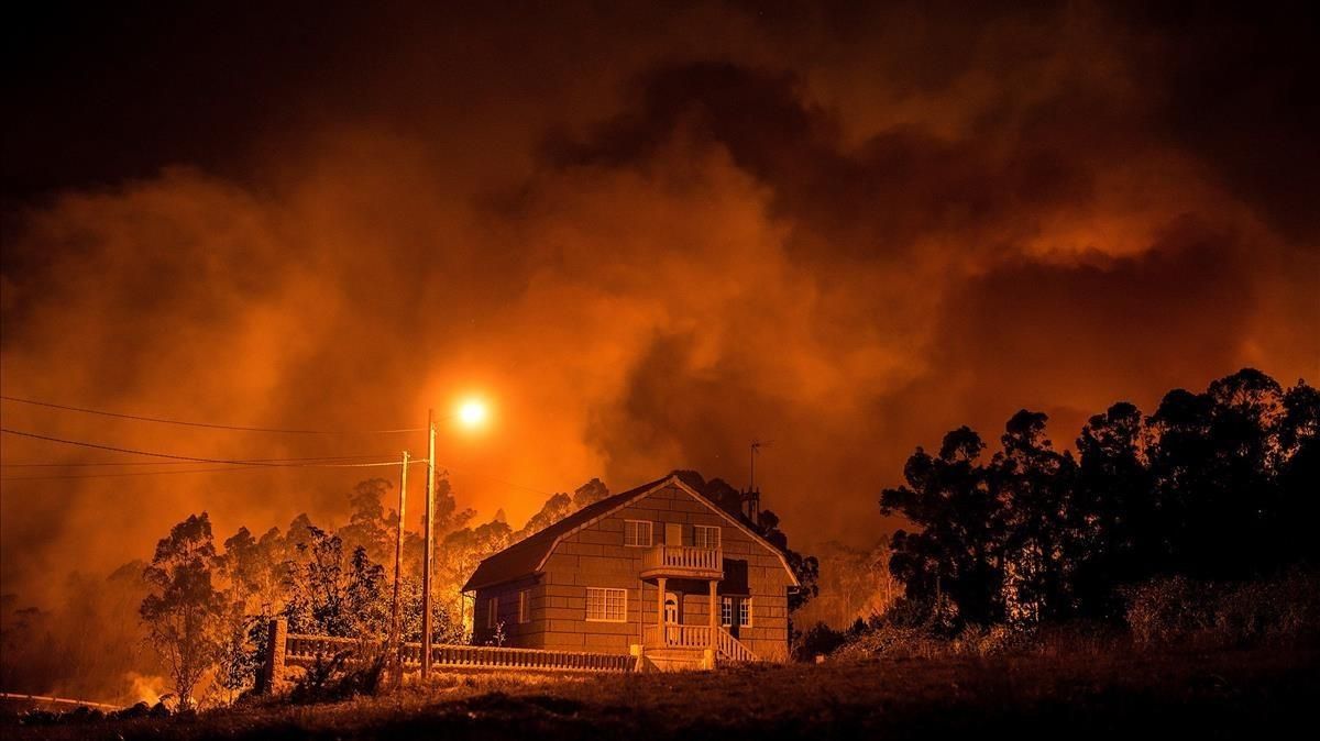 Las fotos del drama en Galicia