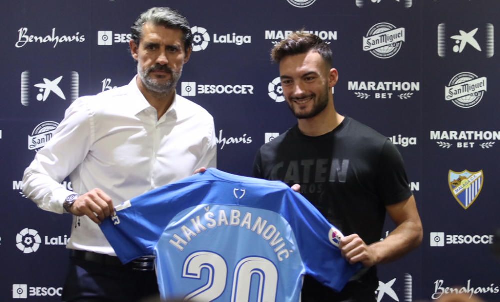 El montenegrino, procedente del West Ham, es el sexto fichaje del club blanquiazul para la temporada 2018/2019