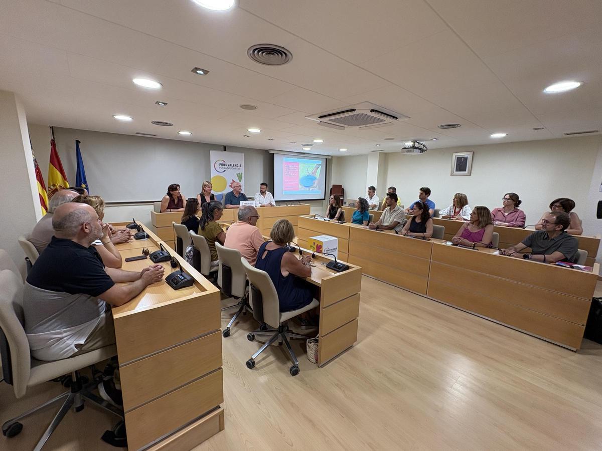 Presentación de los proyectos en Paiporta.