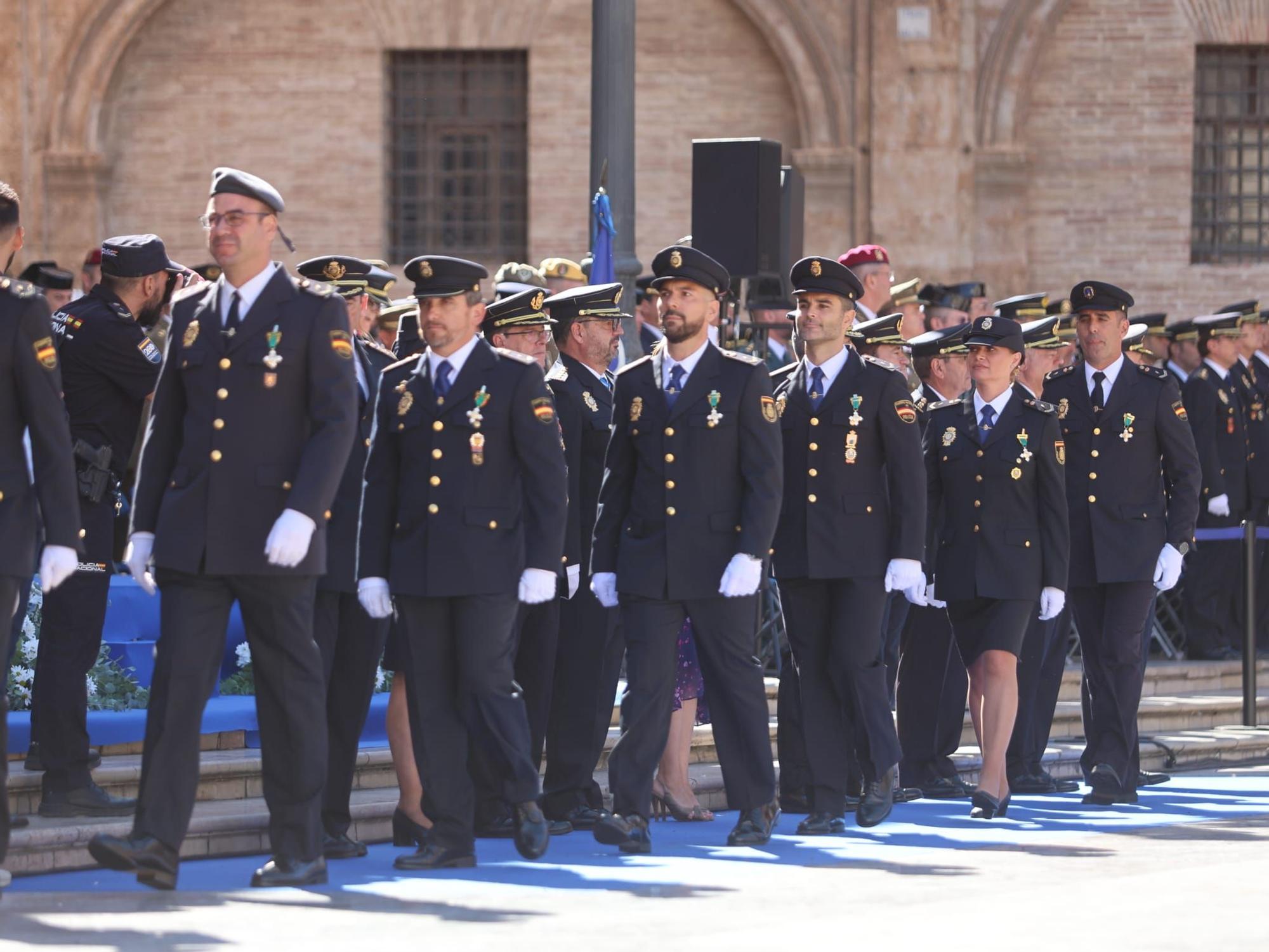 La Policía Nacional de Valencia celebra el Día de los Santos Ángeles Custodios