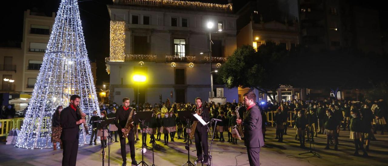 Un concierto de Navidad en Sagunt, en una imagen de archivo. | DANIEL TORTAJADA