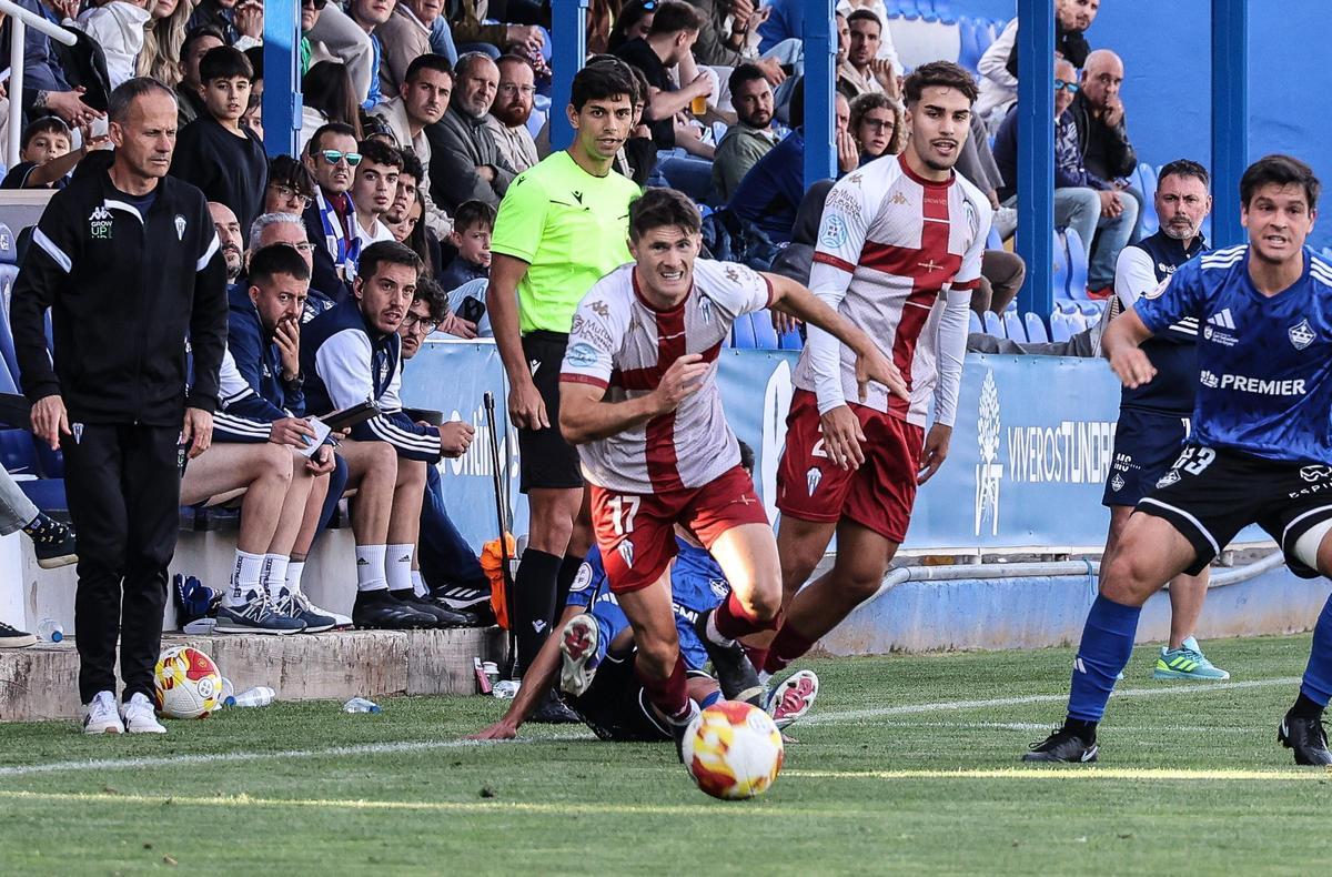 Imágenes del partido de ida del play-off Alcoyano Sanse 0-2