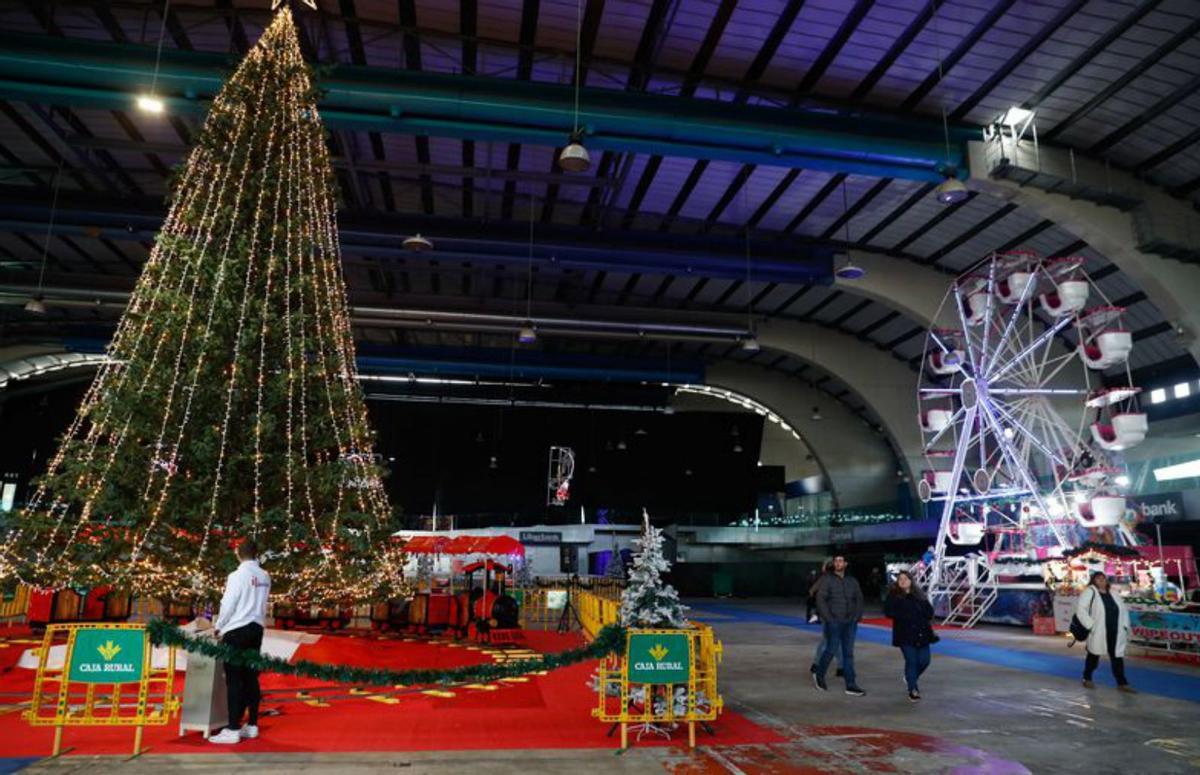 Santa Claus asoma en La Magdalena