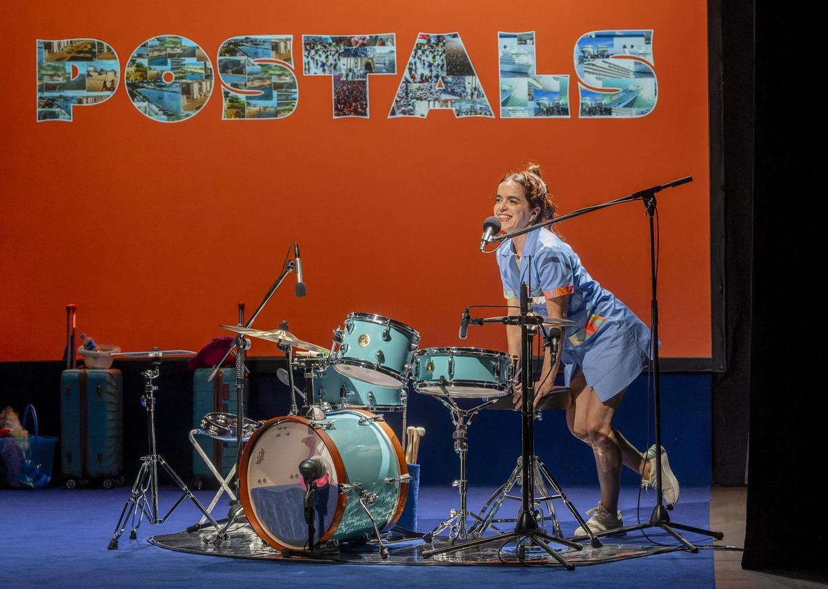 Una escena de 'Postals' que se presenta en el Teatro Rialto este fin de semana.