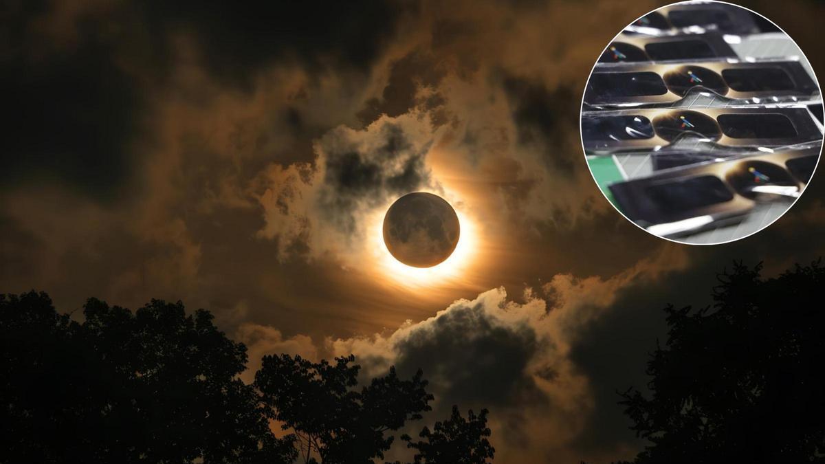 Disfrutar del eclipse de forma segura, una de las prioridades de la campaña.
