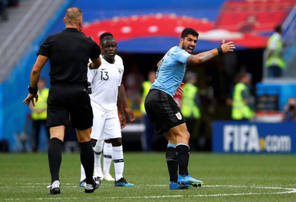 Mundial de Rusia: Uruguay-Francia