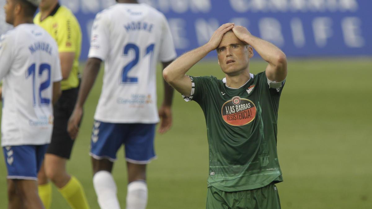 Bergantiños, en el partido contra el Tenerife.