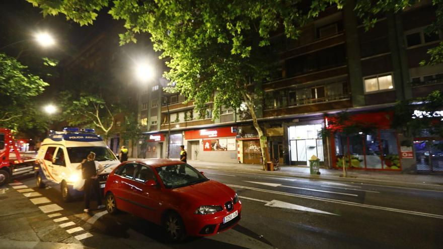 Los hechos ocurrieron en la calle Juan Pablo Bonet de Zaragoza, a la altura del número 15.